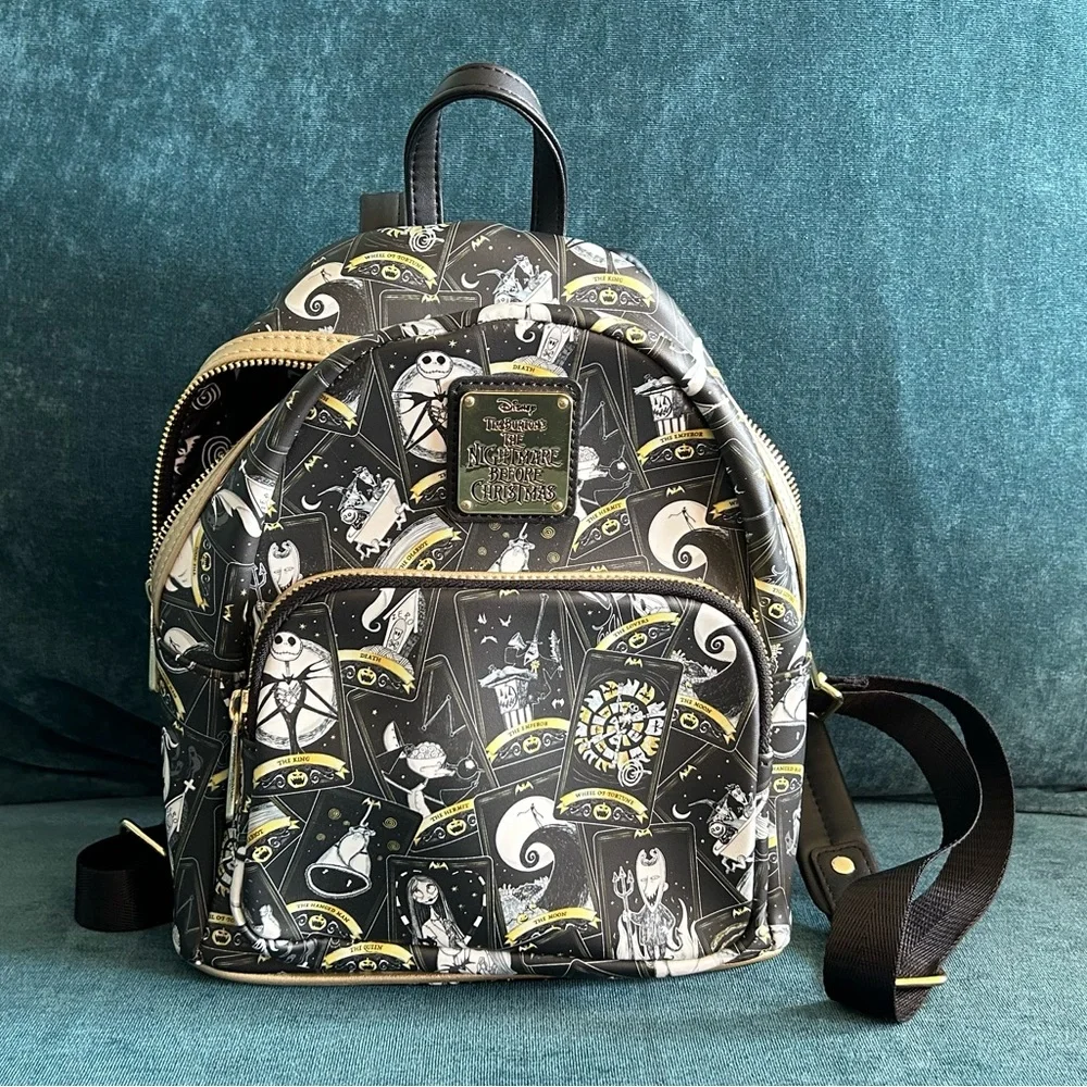 Loungefly The Nightmare Before Christmas Black Mini Backpack